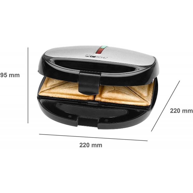 Appareil Multi-grill 3 en 1 Clatronic 